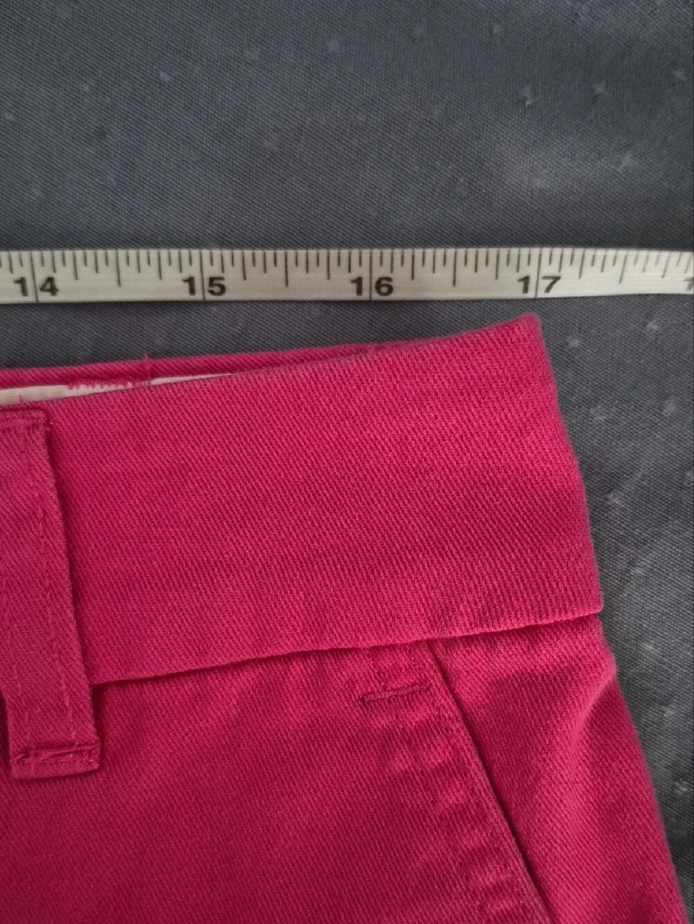 J. Crew Bright Pink Cotton Tailored Chino Shorts Womens 10 Preppy Vacation